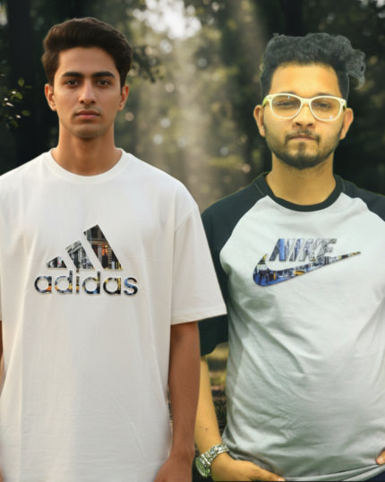 Premium Drop Shoulder T-Shirt 200+ GSM Cotton 2 Pcs Combo