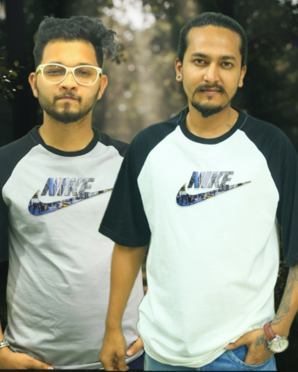 Premium Drop Shoulder T-Shirt 200+ GSM Cotton 2 Pcs Combo