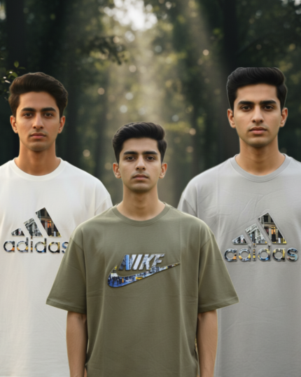 Premium Drop Shoulder T-Shirt 200+ GSM Cotton 3 Pcs Combo